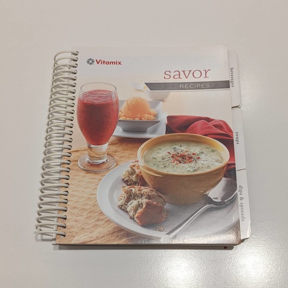 Vita-Mix Savor Recipes Cookbook – Soups, Spreads, Dressing, Raw Food, and Puree - Picture 1 of 9